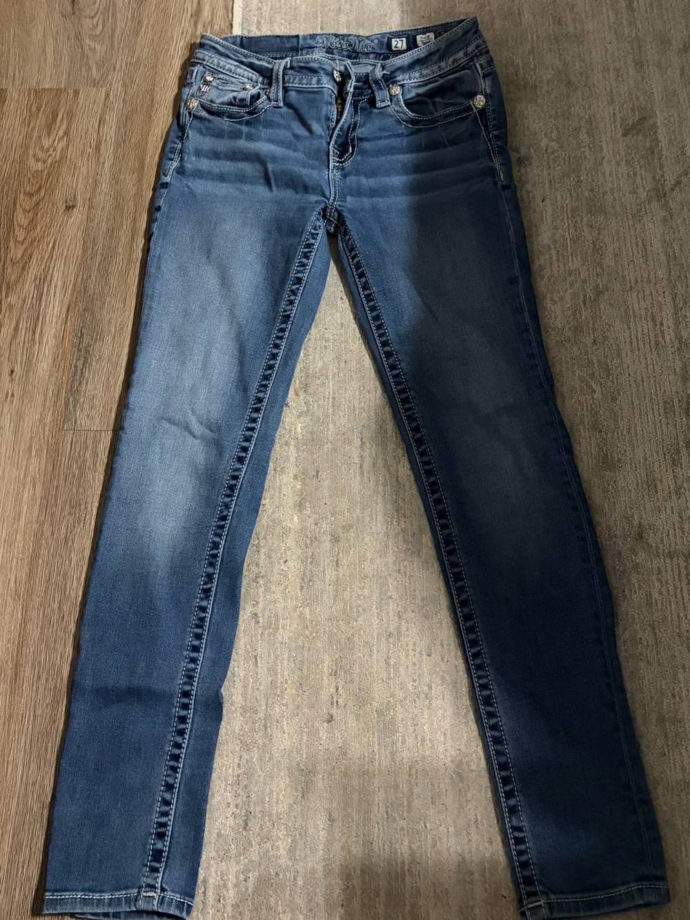Miss Me Indigo Skinny Jeans